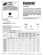 P6SMB68A datasheet pdf Central Semiconductor