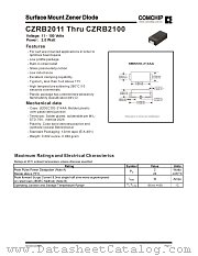 CZRB2022 datasheet pdf Comchip Technology