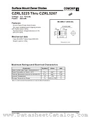 CZRL5242B datasheet pdf Comchip Technology