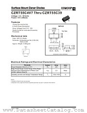 CZRT55C16 datasheet pdf Comchip Technology