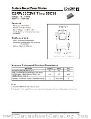 CZRW55C4V3 datasheet pdf Comchip Technology