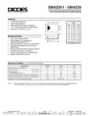 SMAZ6V8 datasheet pdf Diodes