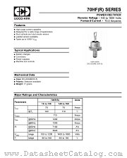 70HF40 datasheet pdf GOOD-ARK Electronics