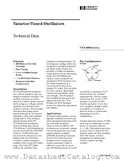 VTO-8430 datasheet pdf Agilent (Hewlett-Packard)