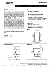 CD4049UBMS datasheet pdf Intersil