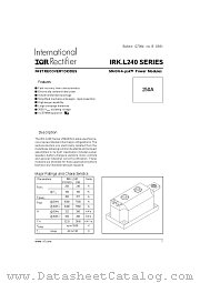 IRKJL240-10S10 datasheet pdf International Rectifier