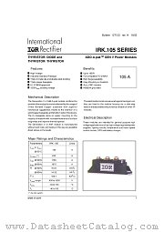 IRKT105-10 datasheet pdf International Rectifier
