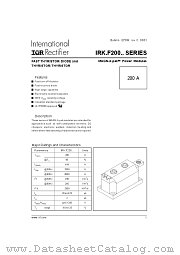 IRKLF200-08HJ datasheet pdf International Rectifier