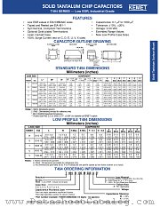 T494C156M025AS datasheet pdf Kemet Corporation