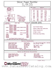 S35160 datasheet pdf Microsemi