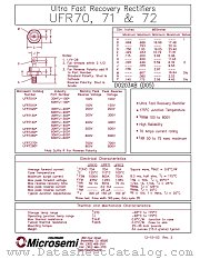 UFR7130R datasheet pdf Microsemi