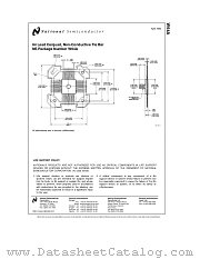 W64A datasheet pdf National Semiconductor