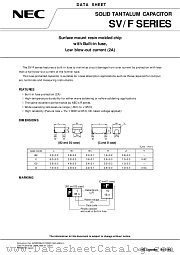 SVFD1D156M datasheet pdf NEC