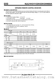 NJL22H380A datasheet pdf New Japan Radio