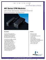 MD900 datasheet pdf PerkinElmer Optoelectronics
