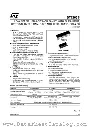 ST72F63BK2M1 datasheet pdf ST Microelectronics