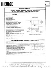 P6SMBJ150A datasheet pdf Surge Components