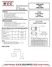 SMBJ5381B datasheet pdf MCC