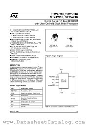 ST24C16M3TR datasheet pdf ST Microelectronics