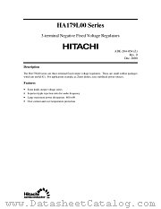 HA179L09 datasheet pdf Hitachi Semiconductor