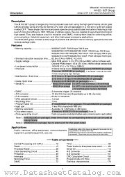 M30622ECTFP datasheet pdf Mitsubishi Electric Corporation