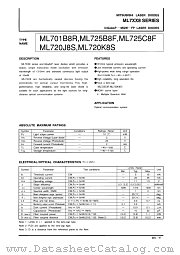 ML720J8S datasheet pdf Mitsubishi Electric Corporation