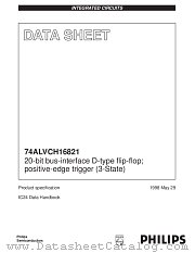 74ALVCH16821DGG datasheet pdf NXP Semiconductors