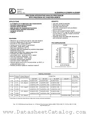 ALD500RAU-20DE datasheet pdf Advanced Linear Devices