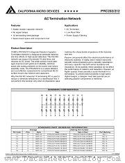 PRC207470K470MB datasheet pdf California Micro Devices Corp