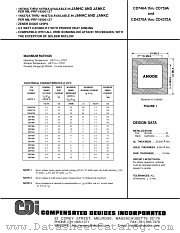 CD4370A datasheet pdf Compensated Devices Incorporated