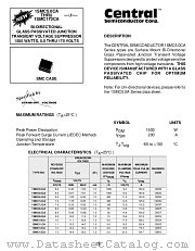 1SMC48CA datasheet pdf Central Semiconductor