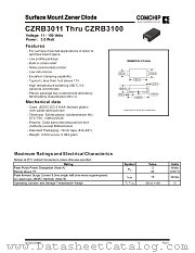 CZRB3100 datasheet pdf Comchip Technology