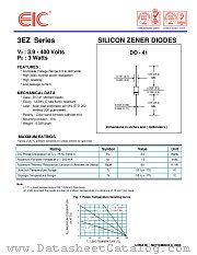 3EZ datasheet pdf EIC discrete Semiconductors