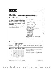 NC7SV05 datasheet pdf Fairchild Semiconductor