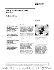 LSC3100-BI datasheet pdf Agilent (Hewlett-Packard)