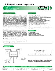 ILC7071 datasheet pdf Impala Linear Corporation