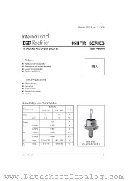 86HF20 datasheet pdf International Rectifier