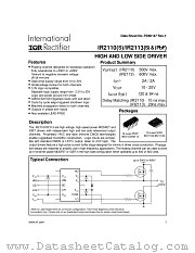 IR2110S datasheet pdf International Rectifier