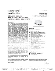 M3H503R305T datasheet pdf International Rectifier