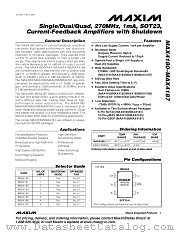 MAX4187 datasheet pdf MAXIM - Dallas Semiconductor
