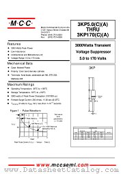 3KP15 datasheet pdf Micro Commercial Components