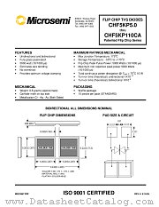 CHF5KP7.0 datasheet pdf Microsemi