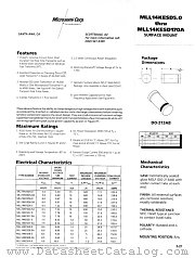 MLL14KESD8.5A datasheet pdf Microsemi