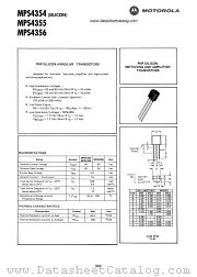 MPS4355 datasheet pdf Motorola