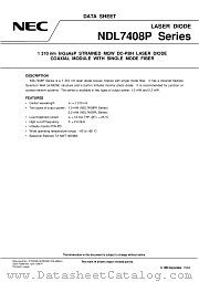 NDL7408PK datasheet pdf NEC