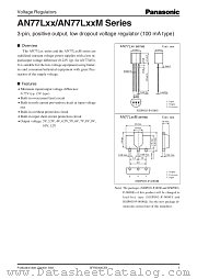 AN77L05 datasheet pdf Panasonic