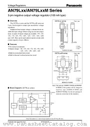 AN79L05 datasheet pdf Panasonic