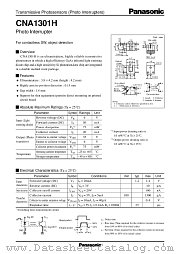 CNA1301H datasheet pdf Panasonic