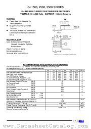 GL3500 datasheet pdf Panjit International Inc