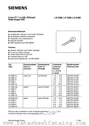 LY5380-J datasheet pdf Siemens